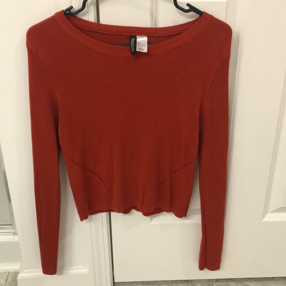 H&M crop sweater